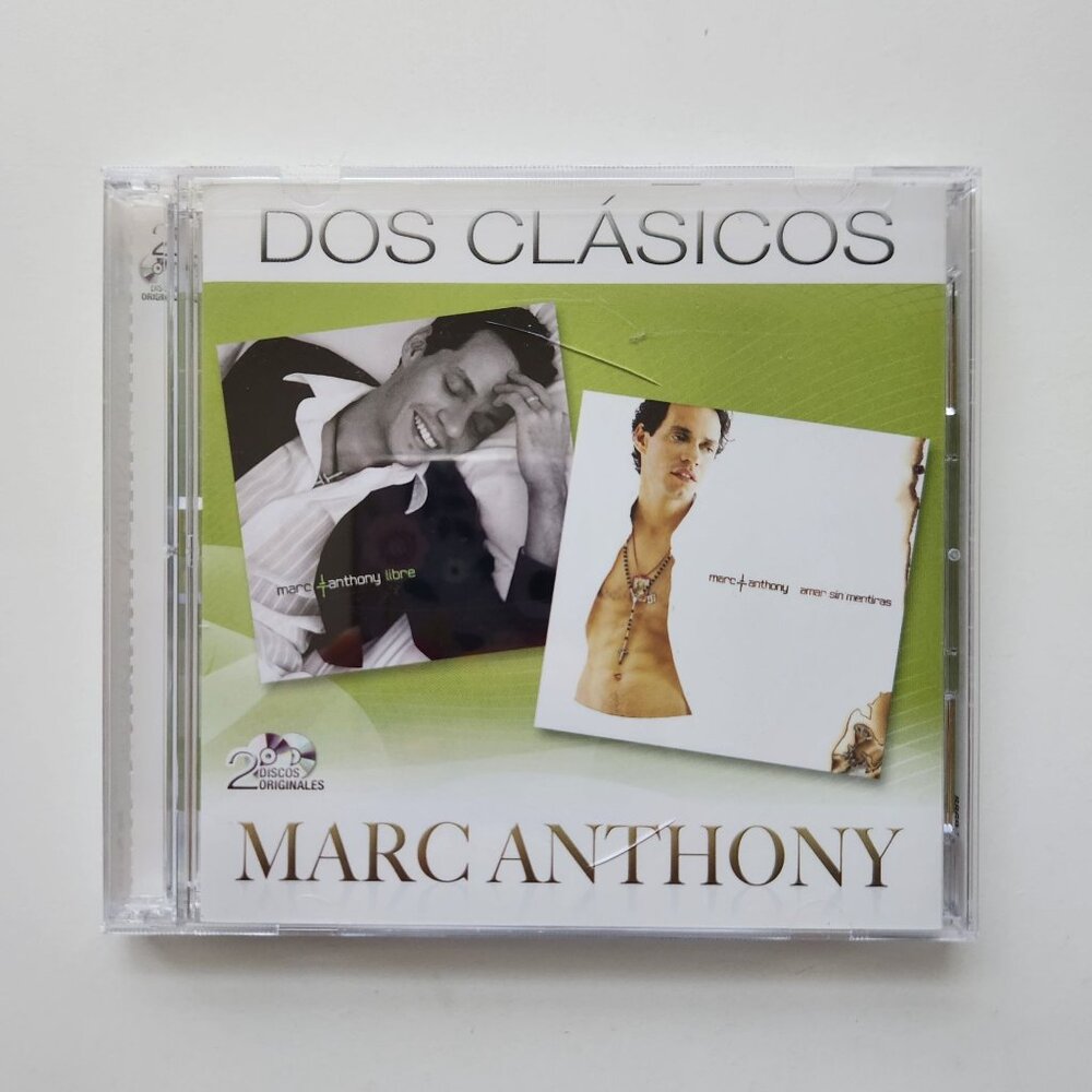 Marc Anthony Dos Clásicos 2 CD Set Album
